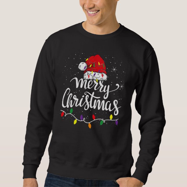 Merry Christmas Family  Christmas Women Men Xmas K Sweatshirt (Front)
