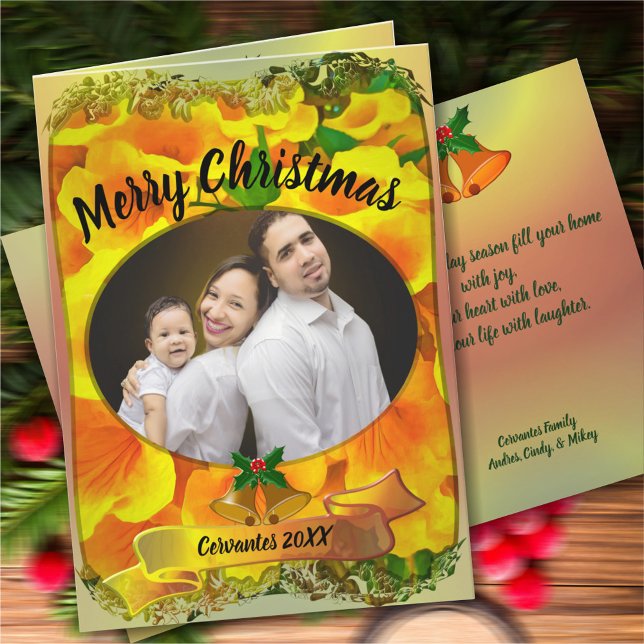 Merry Christmas Family Copa de Oro Holiday Card (Creator Uploaded)