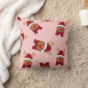 Merry Christmas family Gathering Set on Warm Cushion