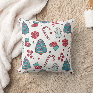 Merry Christmas family Gathering Set on Warm Cushion