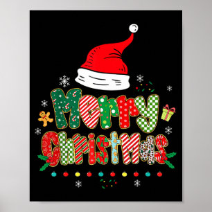 Merry Christmas Family Matching Outfit Xmas Squad  Poster