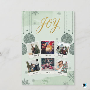 Merry Christmas Family Photo Holiday Card