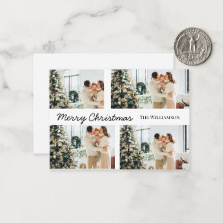 Merry Christmas Family Post Card