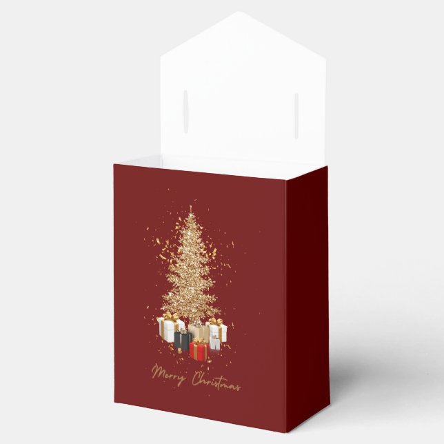 Merry Christmas  Favour Box (Opened)