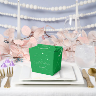Merry christmas favour box