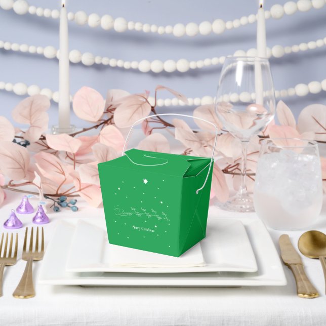Merry christmas favour box (Wedding)