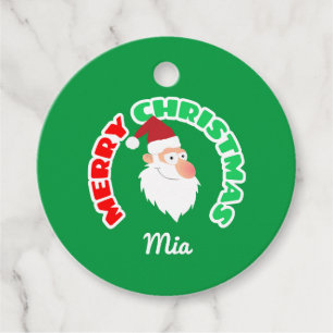 Merry Christmas Favour Tags