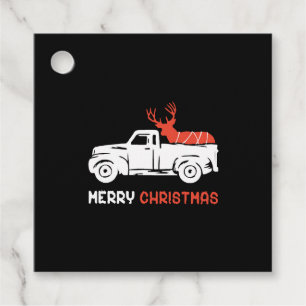MERRY CHRISTMAS FAVOUR TAGS