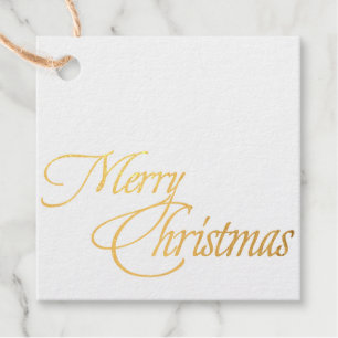 Merry Christmas Favour Tags