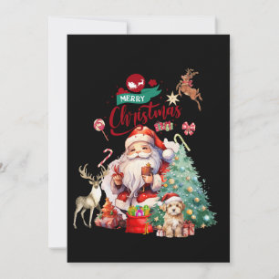 Merry Christmas Festive 2024 Santa Invitation