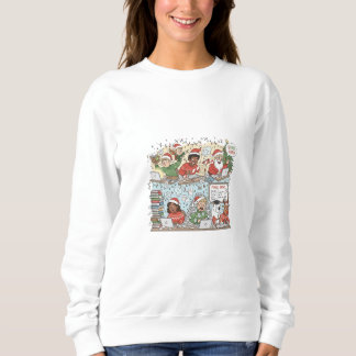 Merry Christmas Festive Gathering Sweatshirt - Div