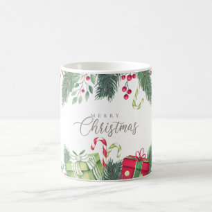 Merry Christmas Festive Gift Holiday Design Coffee Mug
