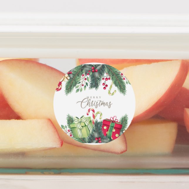 Merry Christmas Festive Holiday Gift Design        (Affixed)