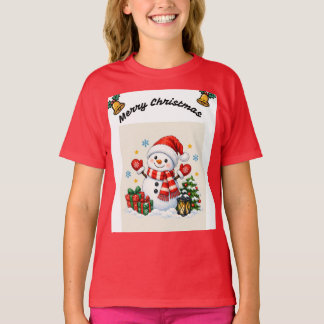 Merry Christmas Festive Holiday T-Shirt – Cute