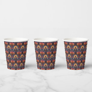 Merry Christmas Festive Paper Cups