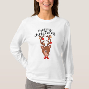 Merry Christmas" Festive T-Shirt  holiday season 