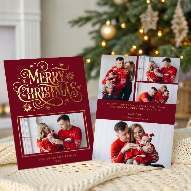 Merry Christmas Festive Typography Holiday (Creator Uploaded)