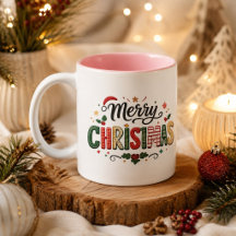Merry Christmas Festive Typography