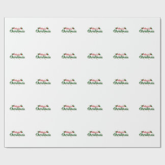 Merry Christmas Festive Wrapping Paper