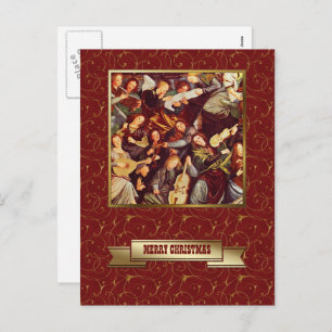 Merry Christmas Fine Art Christmas Postcards