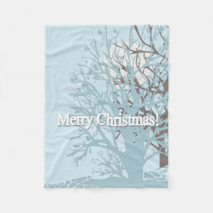 Merry Christmas! Fleece Blanket