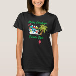 Merry Christmas Florida Style  Snowman Summer T-Shirt<br><div class="desc">Merry Christmas Florida Style  Snowman Summer</div>