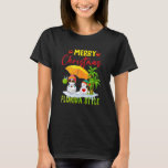 Merry Christmas Florida Style Snowman Summer Vacat T-Shirt<br><div class="desc">Merry Christmas Florida Style Snowman Summer Vacation 1</div>