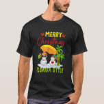Merry Christmas Florida Style Snowman Summer Vacat T-Shirt<br><div class="desc">Merry Christmas Florida Style Snowman Summer Vacation 1</div>
