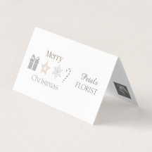 Merry Christmas Florist Holiday Packaging