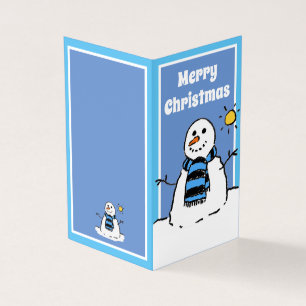 Merry Christmas Folded Gift Tags