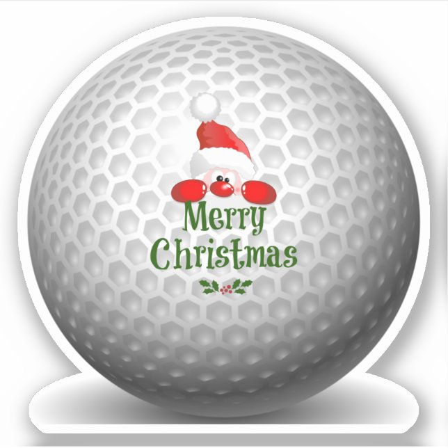 Merry Christmas for golfers from Santa (Front)
