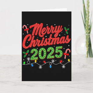 Merry Christmas For Women Men Boys Youth Xmas Card