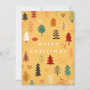 Merry Christmas Forest - A Festive Woodland Holiday Card