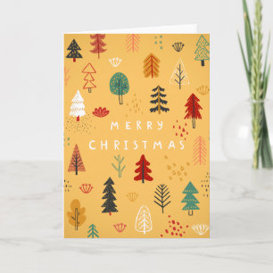Merry Christmas Forest - A Festive Woodland Holiday Card