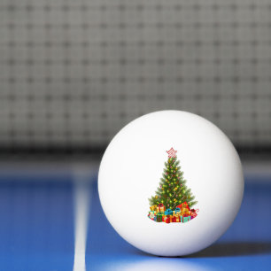 Merry Christmas Foto Bild Tamplate Santa Snow Ping Pong Ball