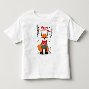 Merry Christmas, Fox! Toddler T-Shirt