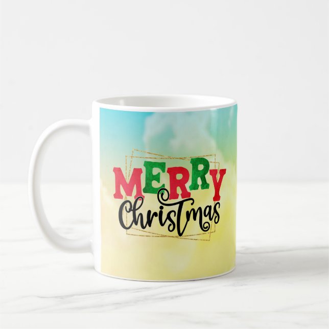 Merry Christmas Framed-80716 Coffee Mug (Left)
