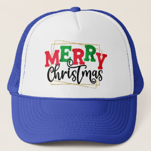 Merry Christmas Framed-80716 Trucker Hat
