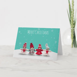 Merry christmas fraternity holiday card