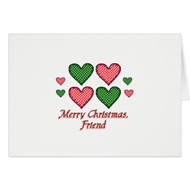 Merry Christmas, Friend (Front Horizontal)
