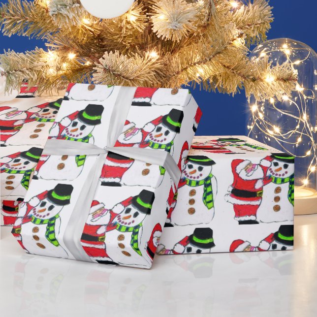 MERRY CHRISTMAS FRIEND  WRAPPING PAPER (Holidays)