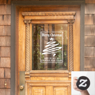 Merry Christmas From a Business Decoration