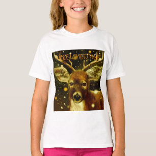 Merry Christmas From A Deer T-Shirt