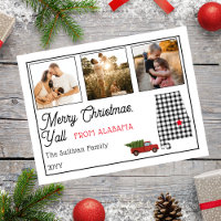 Merry Christmas from Alabama Photo Holiday