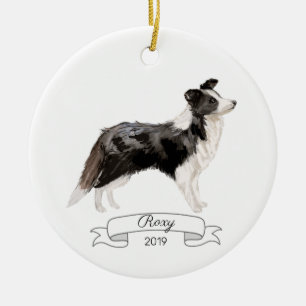 Merry Christmas from All of Us! Ceramic Tree Decoration