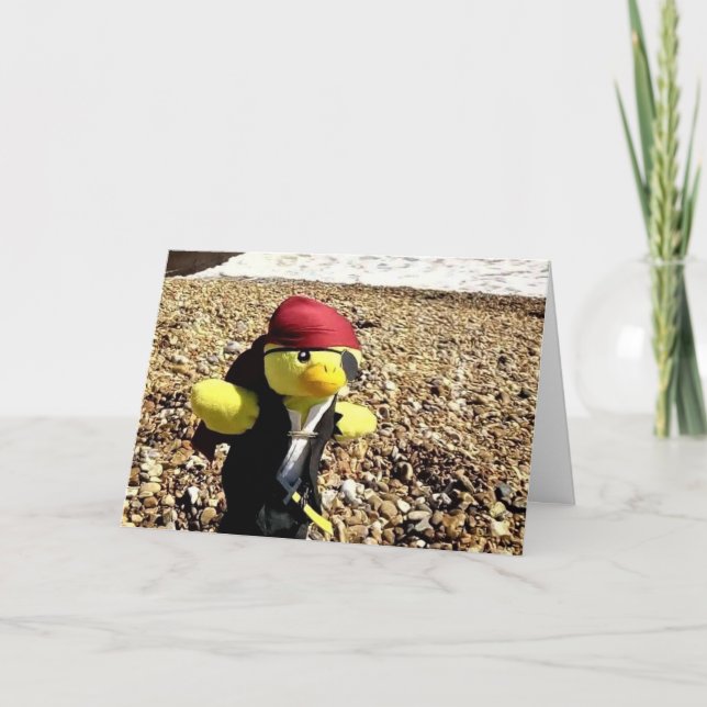 Merry Christmas from Danny Duck Announcement (Front)