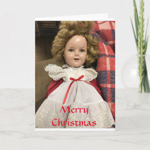 *MERRY CHRISTMAS FROM DOLL TO OUR NIECE* HOLIDAY CARD