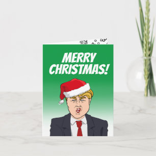Merry Christmas from Donald Trump Card