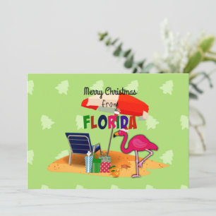 Merry Christmas from Florida Holiday Card
