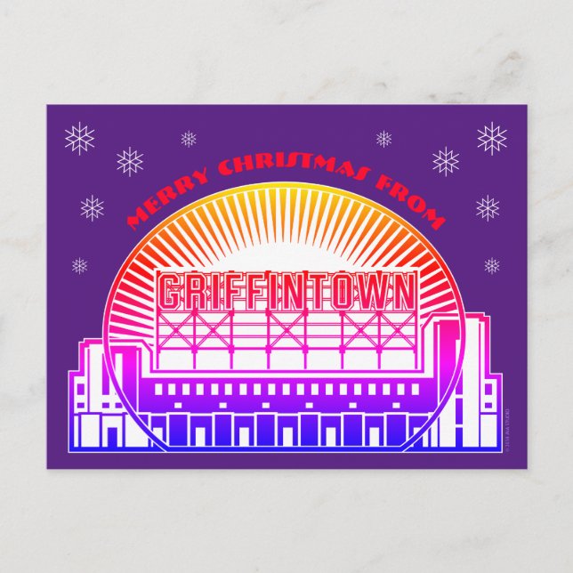 Merry Christmas From Griffintown Postcard (Front)